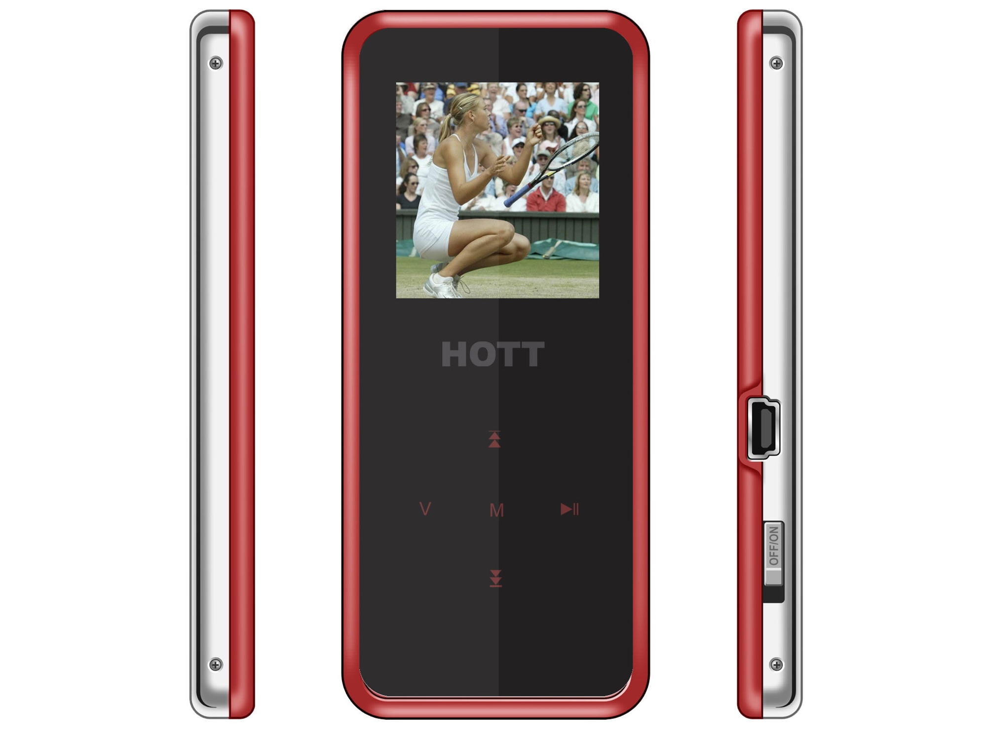 MP4 HOTT MU615 4GB