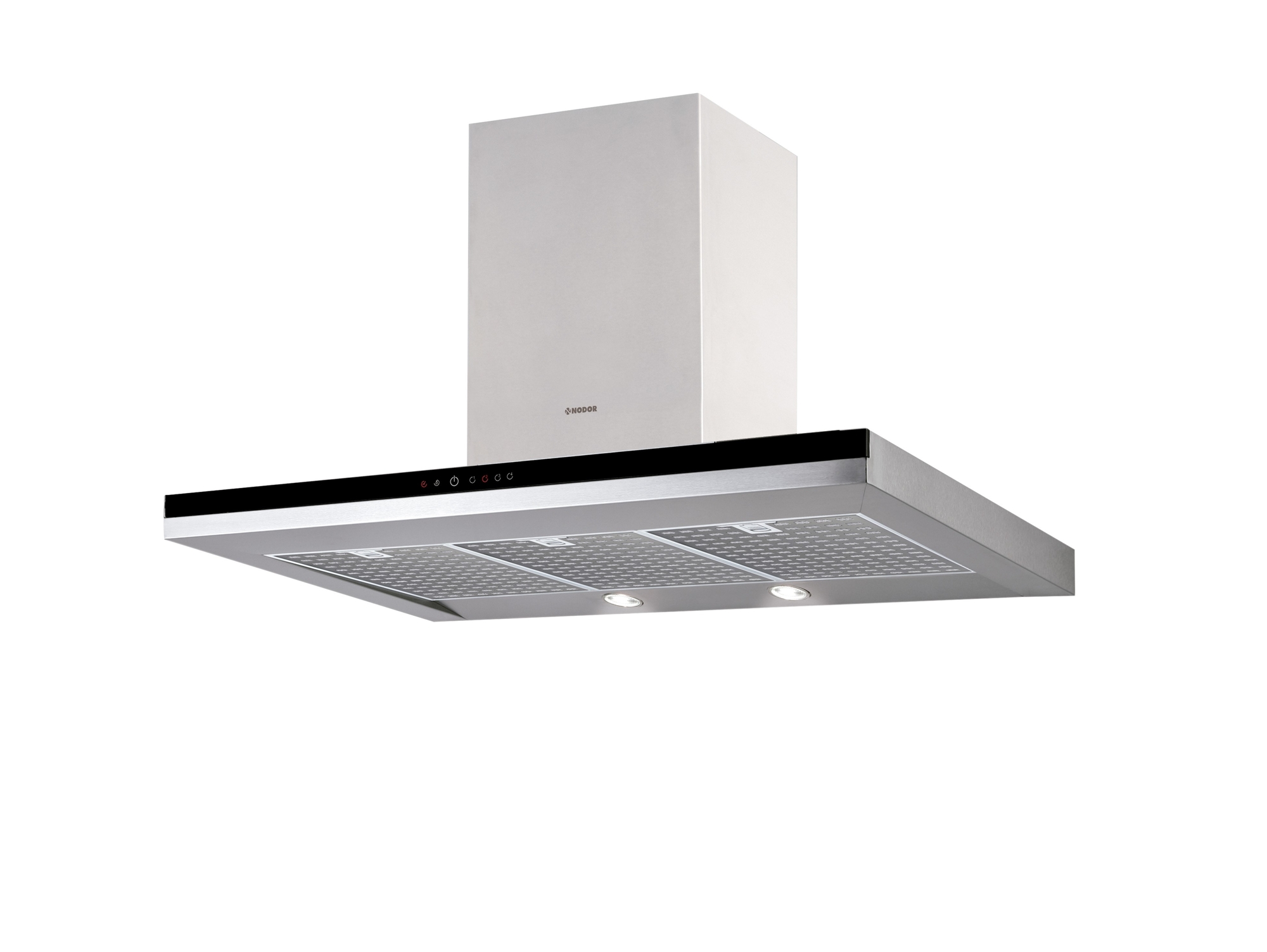 Campana NODOR Mirage Premium 1200 Bk (645 m3/h - 120 cm - Inox)
