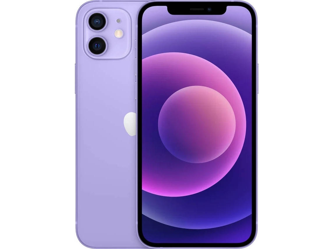 iPhone 12 APPLE (Reacondicionado Flippers Como Nuevo - 6.1'' - 64 GB - Morado)