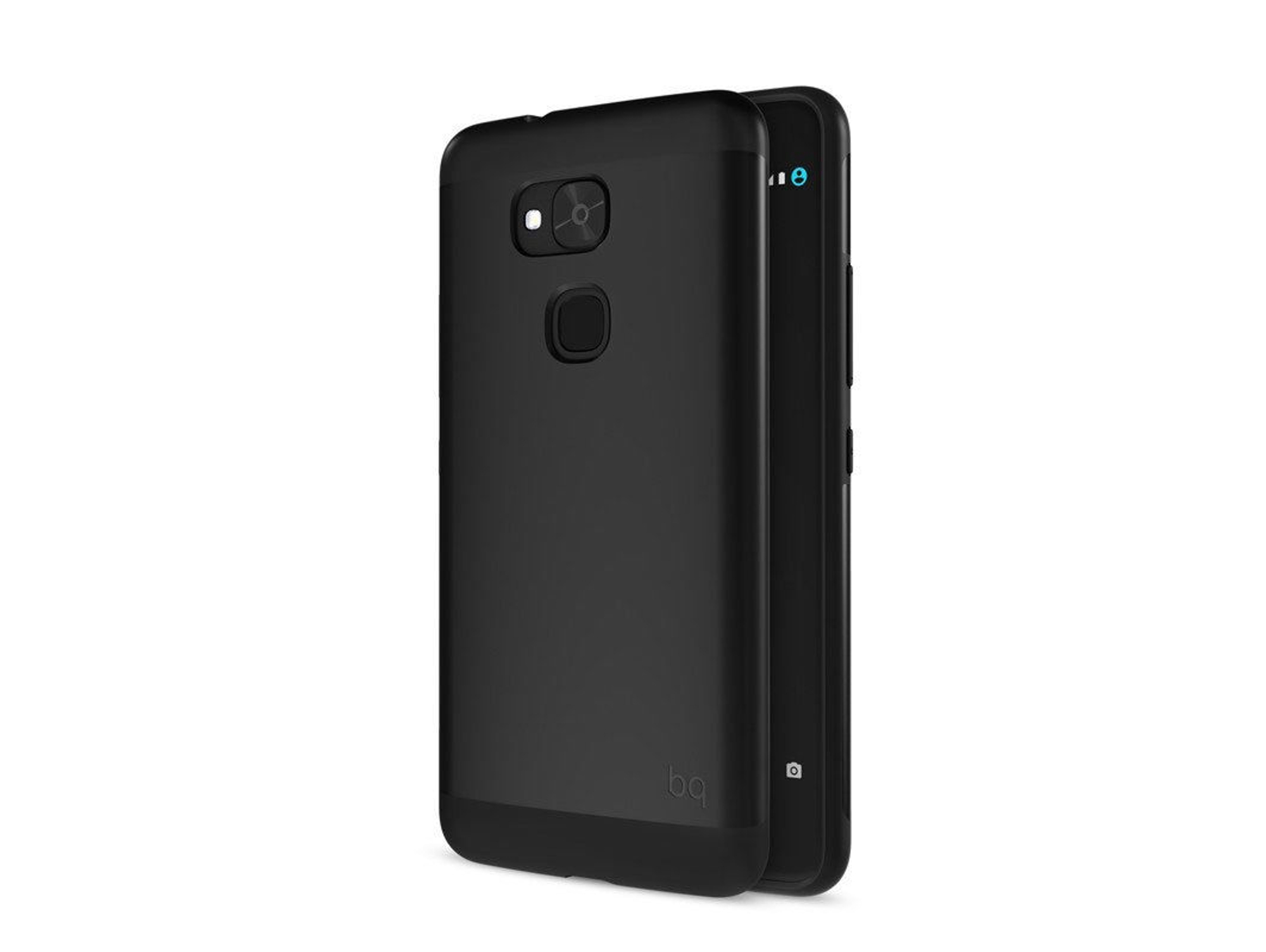 Carcasa BQ Hybrid Aquaris V Plus negro