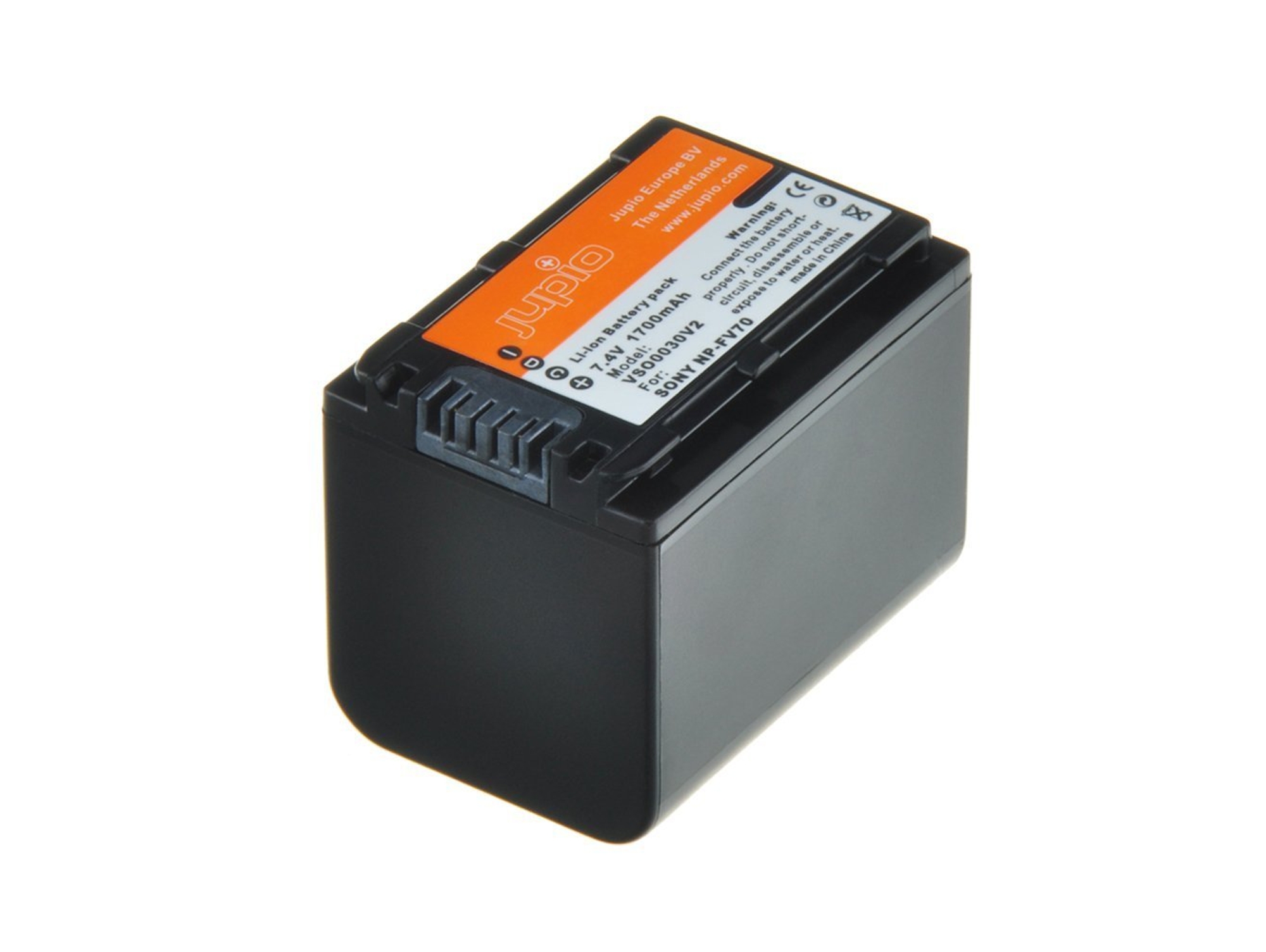 Batería JUPIO VSO0030V2 para SONY NP-FV70 1700 mAh