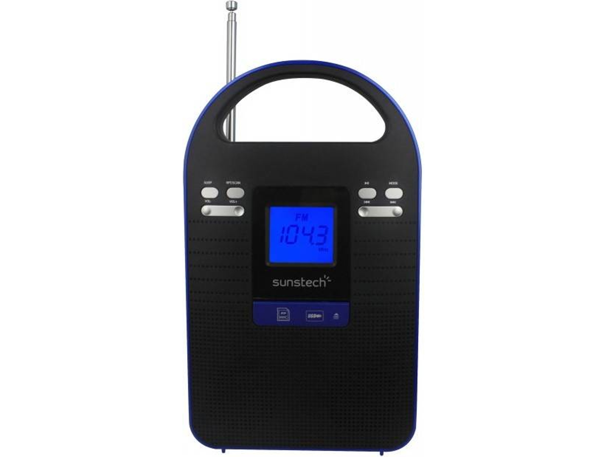 Radio Portátil SUNSTECH RPDS350BL