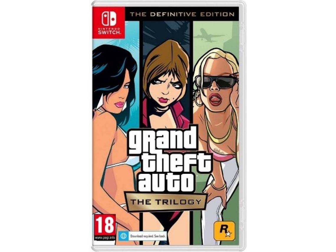 Juego Nintendo Switch GTA Trilogy (Definitive Edition)