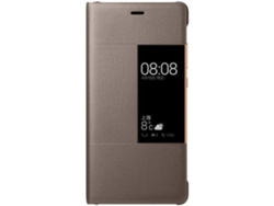 Funda HUAWEI P9 Plus Flip View Marrón