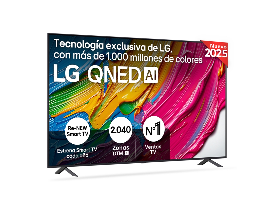 TV LG 86QNED80A6A (QNED AI - 86'' - 217 cm - 4K Ultra HD - Smart TV)