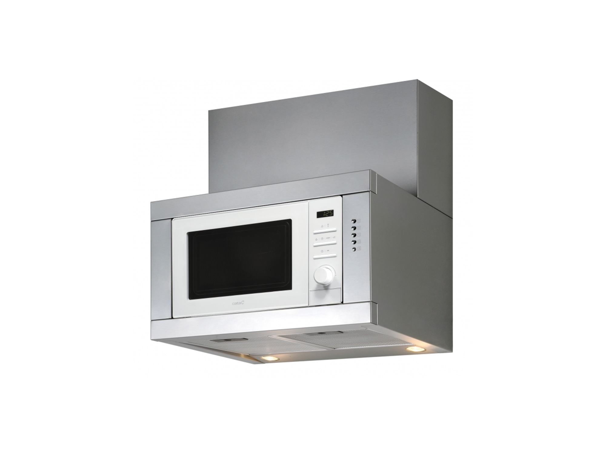 Campana CATA Chorus XWH (400 m3/h - 60 cm - Inox)