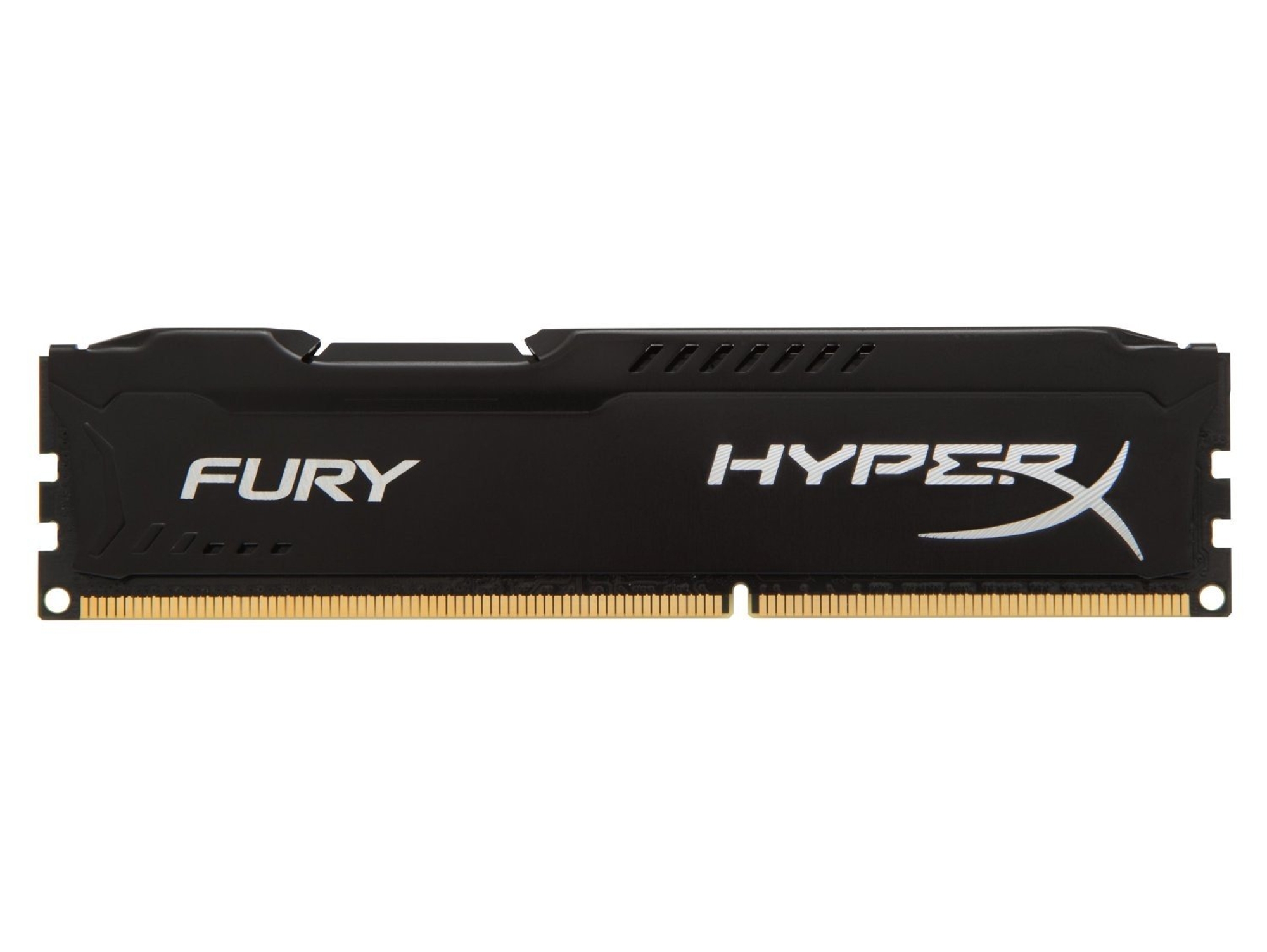 Memoria RAM DDR3 HYPERX Fury (1 x 4 GB - 1600 MHz - CL 10 - Negro)