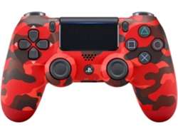 Mando SONY Dualshock 4 V2 (Rojo Camuflaje)