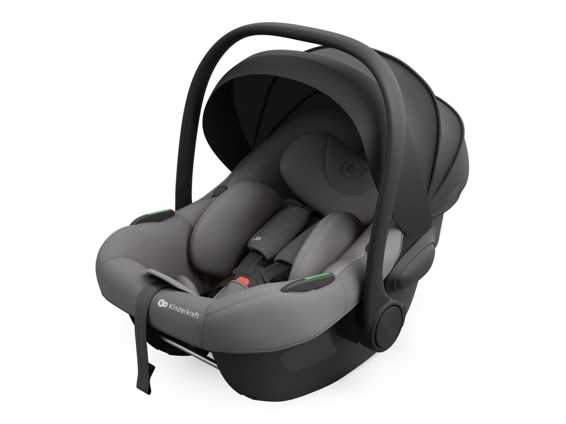 Silla De Coche Kinderkraft I-lite (40-87 Cm - 0-15 Meses - 0-13 Kg - Gris)