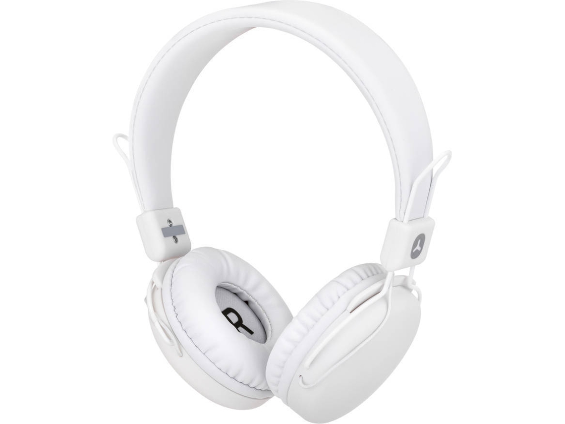 Auriculares Bluetooth GOODIS On Ear (On Ear - Micrófono - Blanco)