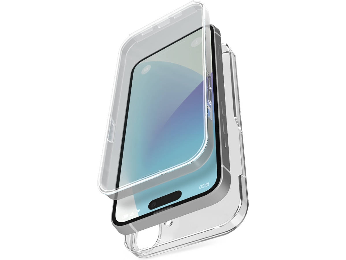 Funda SBS 360º iPhone 16 Plus (Transparente)