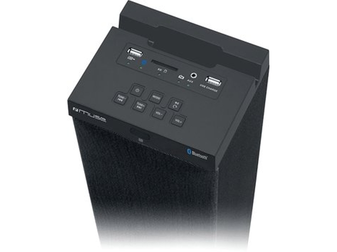Torre de Sonido MUSE M-1250 BT 100W Bluetooth — Bluetooth | 100 W | USB, AUX