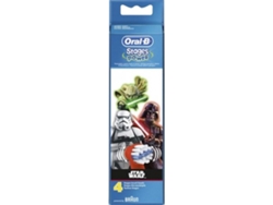 Recambio de Cepillo Eléctrico ORAL B Kids Star Wars EB10-4 (4 unidades)
