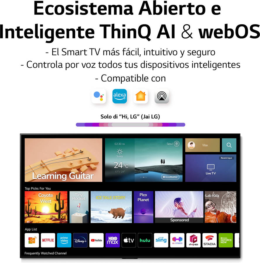 TV LG OLED42C4LA (OLED - 42'' - 107 cm - 4K Ultra HD - Smart TV)