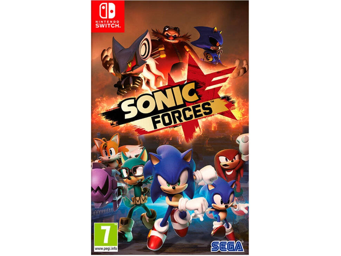 Juego Nintendo Switch Sonic Forces (Código de Descarga en Caja)