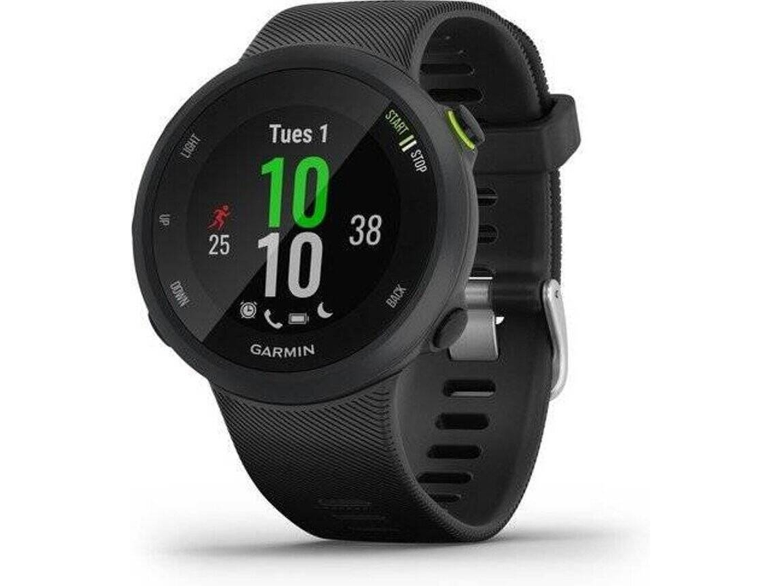 Reloj deportivo GARMIN FORERUNNER 45 (Bluetooth - Hasta 7 días de autonomía - Negro)