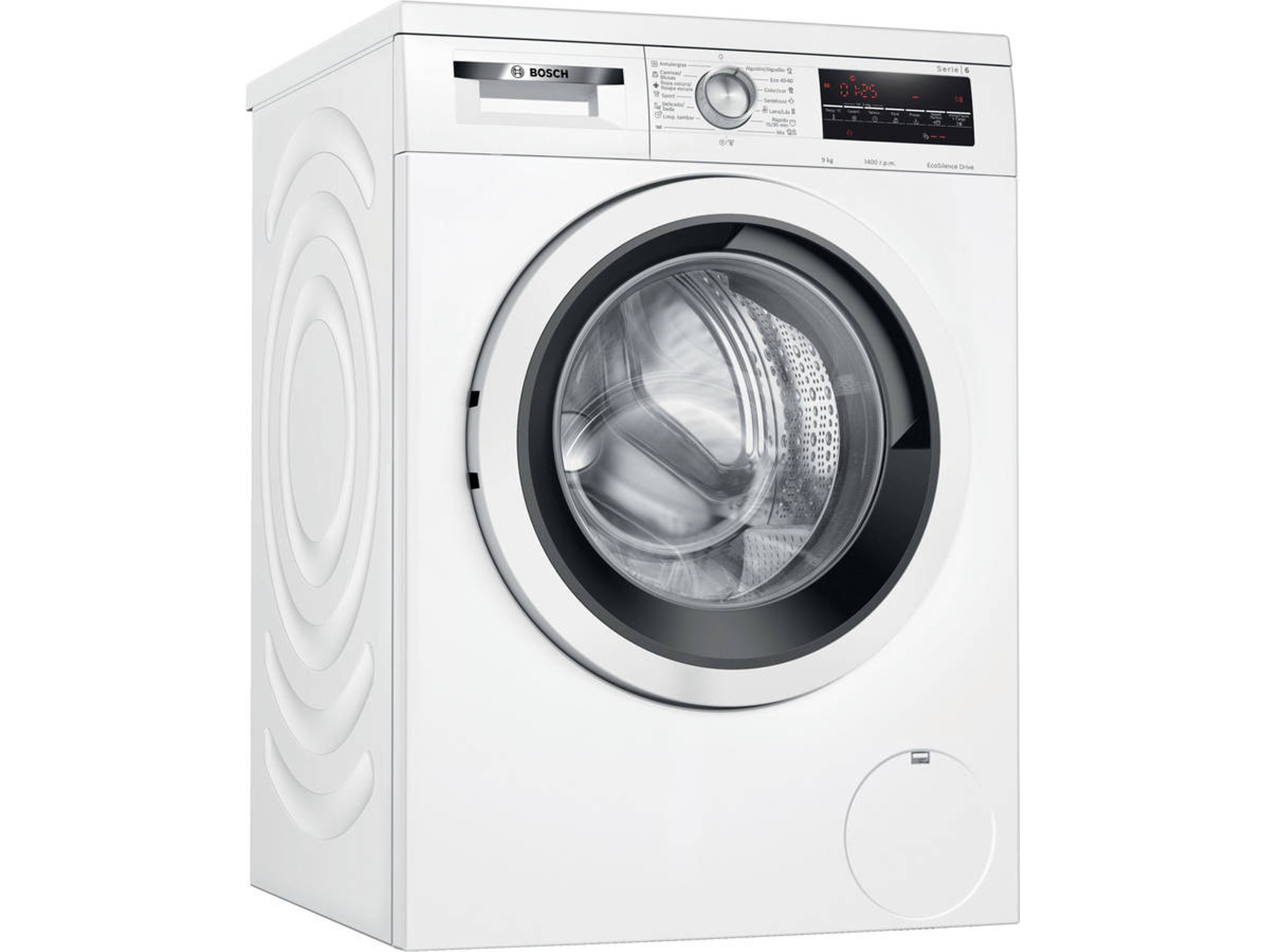 Lavadora BOSCH WUU28T71ES (9 kg - 1400 rpm - Blanco)