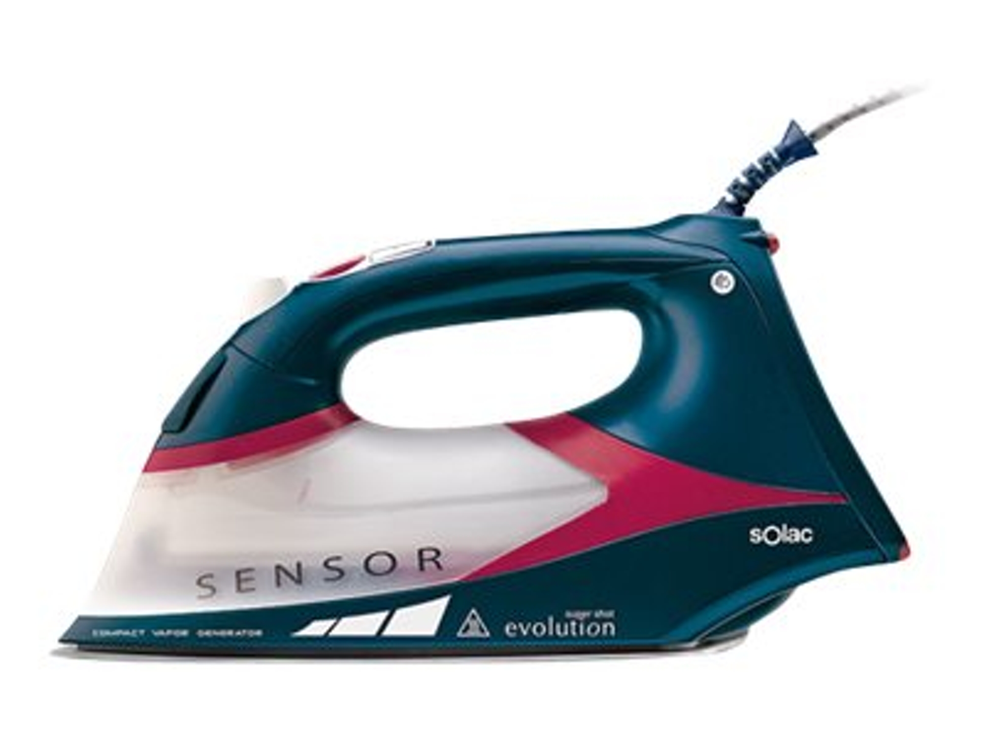 Plancha de Vapor SOLAC CVG9610 (Chorro Vapor: 180 g/min - Suela: Cerámica)