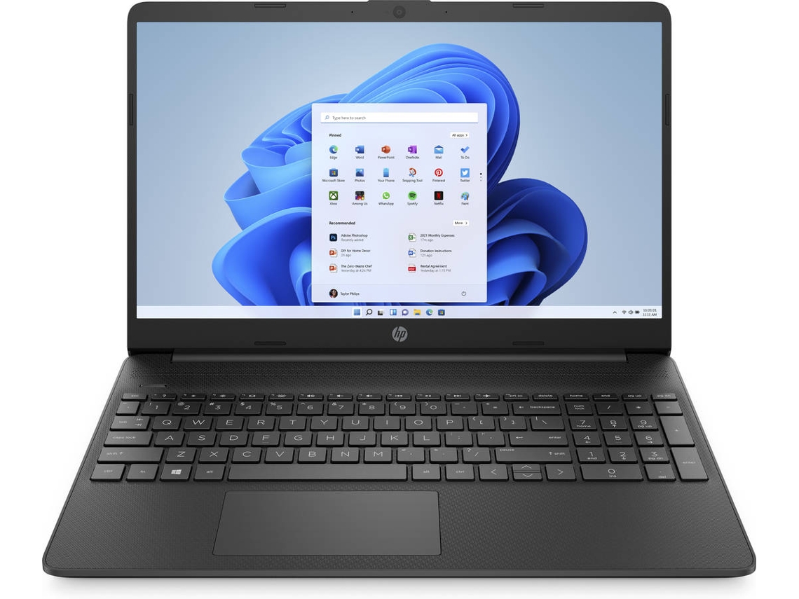 Portátil HP 15s-eq1129ns (15.6'' - AMD 3020e - RAM: 4 GB - 128 GB SSD - AMD Radeon Graphics)