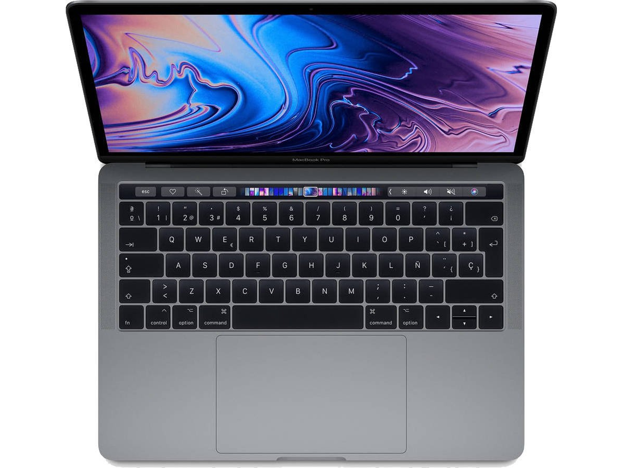 MacBook Pro APPLE 13 2019 Gris Espacial - CTO-1641 (13.3'' - Intel Core i7-8557U - RAM: 8 GB - 128 GB SSD - Intel Iris Plus Graphics 645)