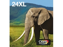 Pack ahorro cartuchos de tinta original EPSON,  24XL, Elefante, C13T24384011, T2438
