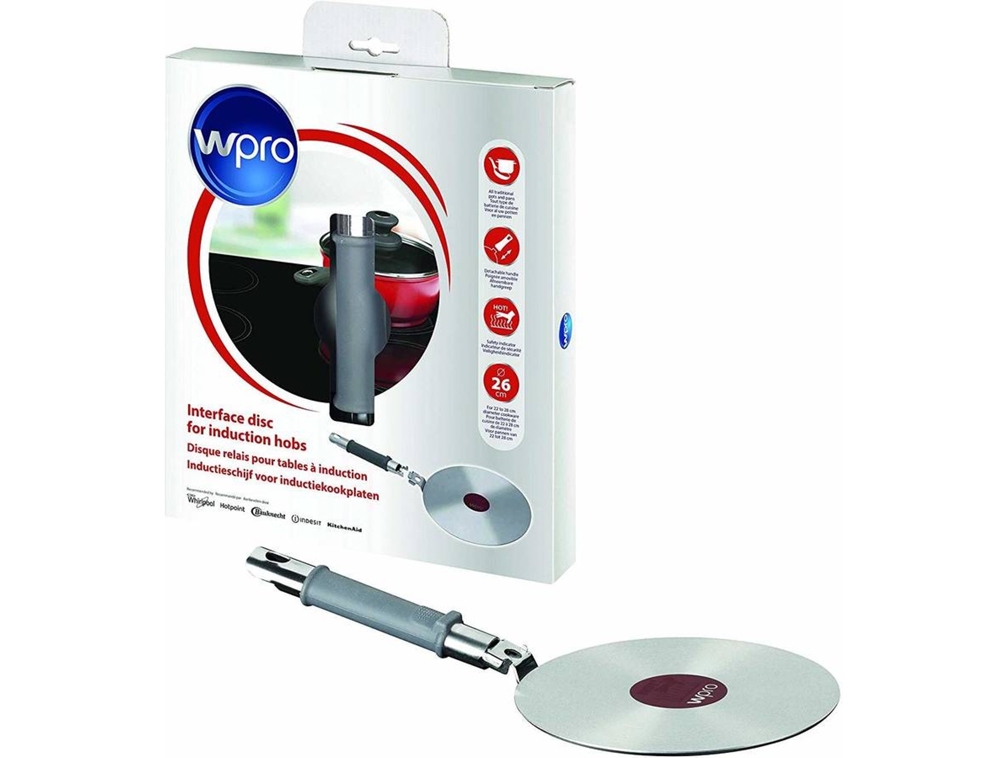 Disco Adaptador de Inducción WPRO IDI106