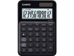 Calculadora Básica CASIO MS-20UC-BK Negro (12 dígitos)