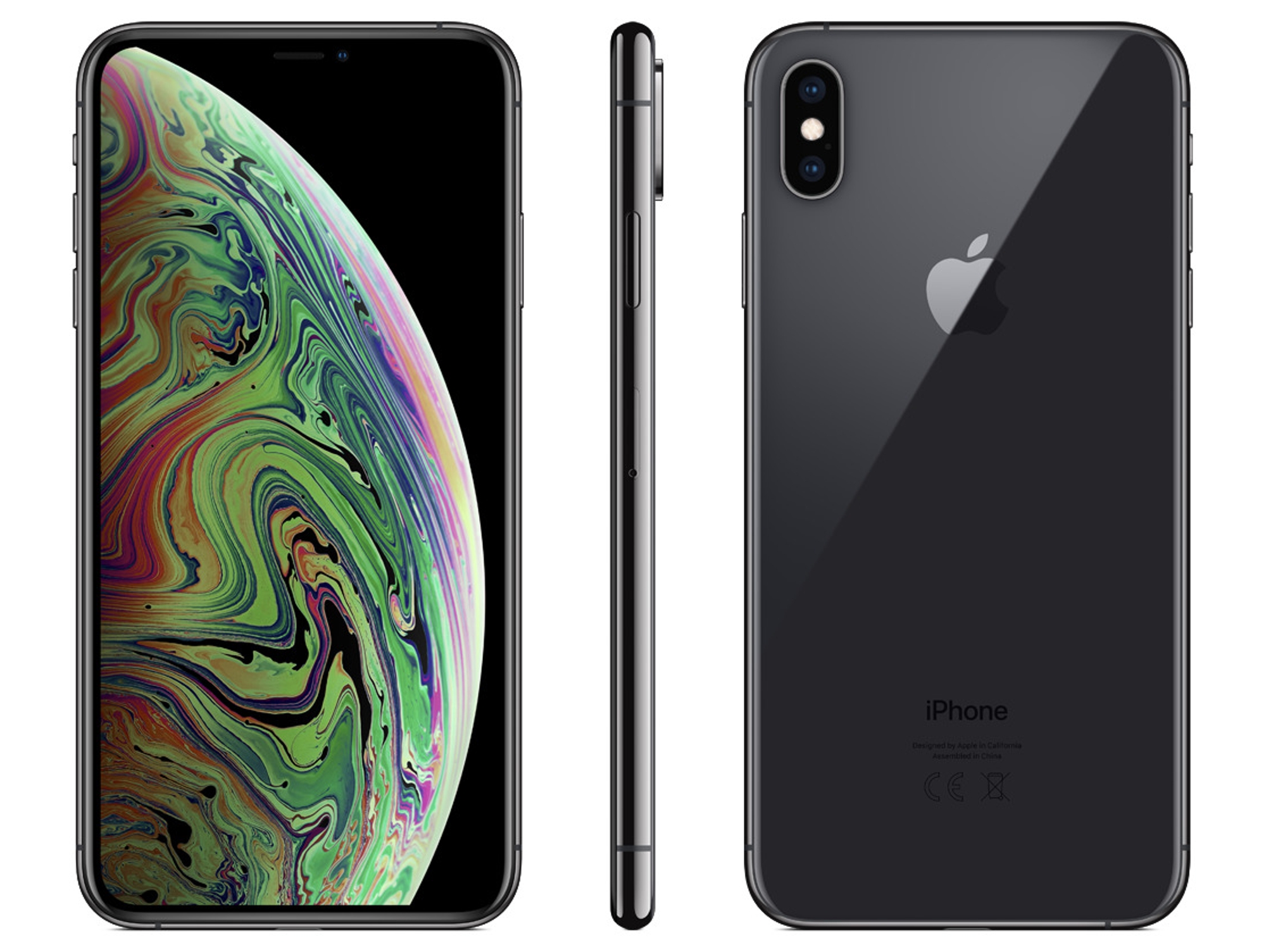 iPhone XS Max APPLE (6.5'' - 4 GB - 512 GB - Gris Espacial)