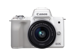 Cámara Mirrorless CANON M50+EF-M 15-45MM IS (Blanco - 24.1 MP - Sensor: APS-C - ISO: 100 a 6400)