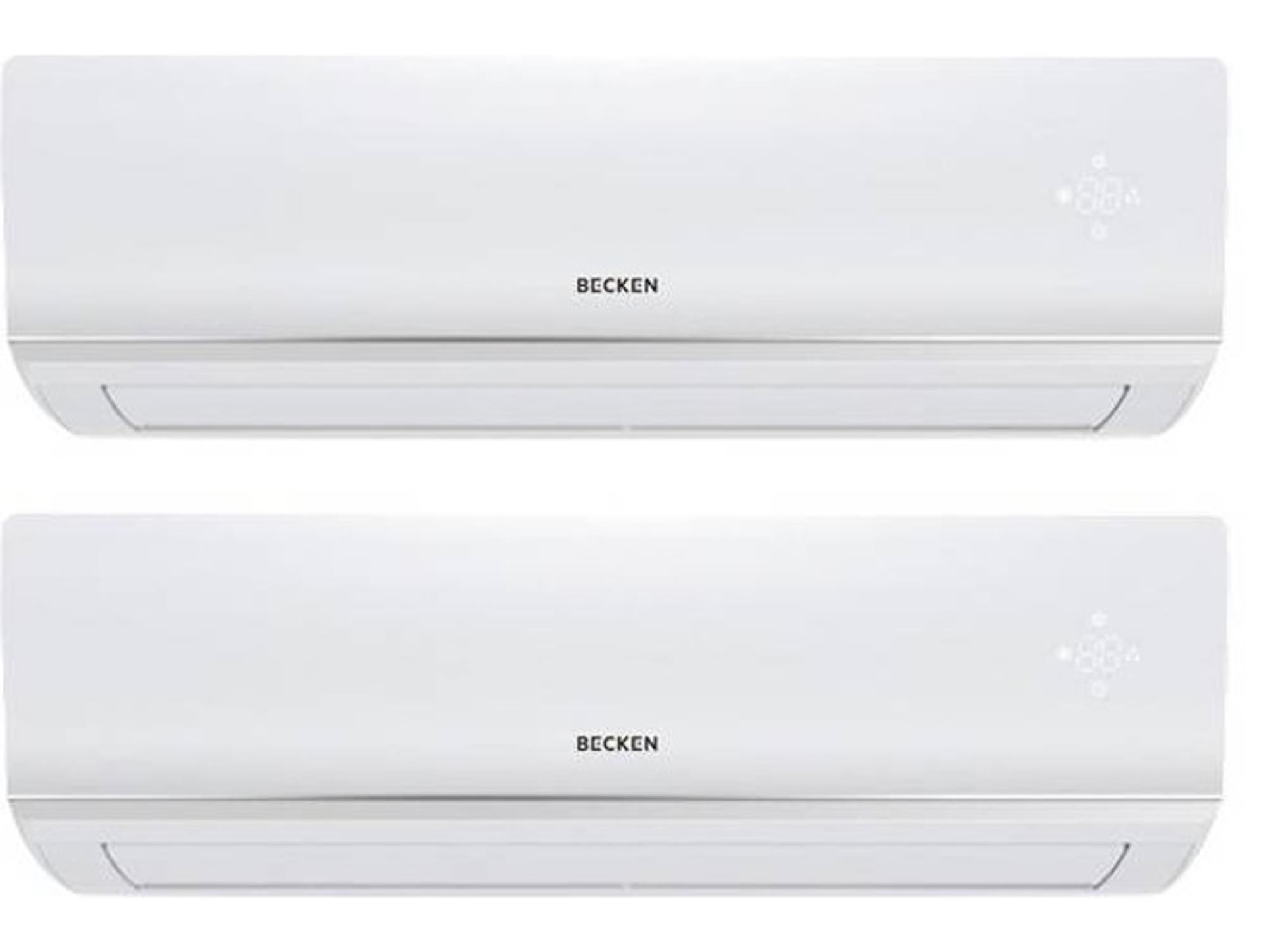 Aire Acondicionado BECKEN BAC3403 (24+24 m² - 4474 Frig/h - Blanco)
