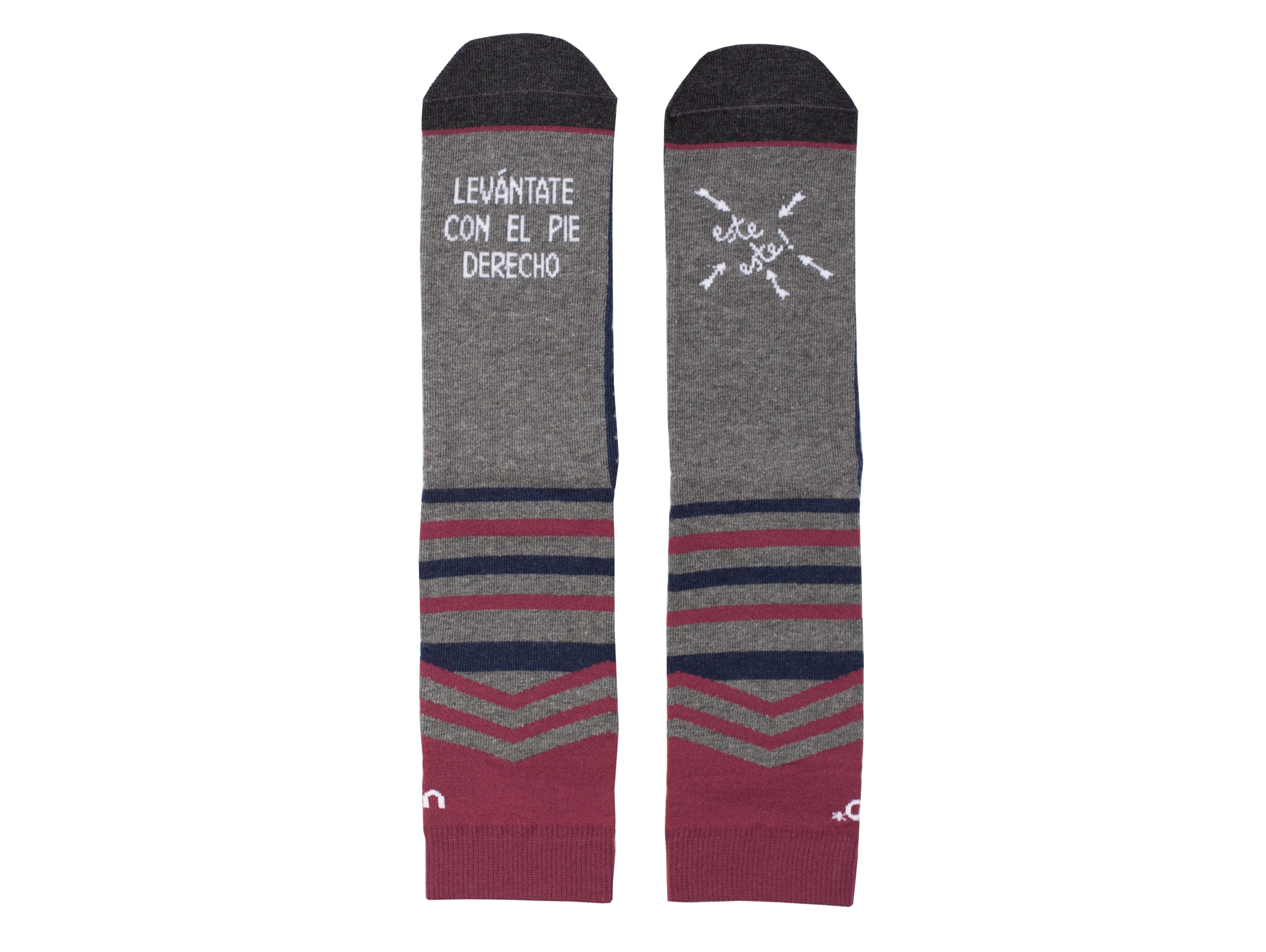 Calcetines Levántate con el pie derecho Talla 39-42