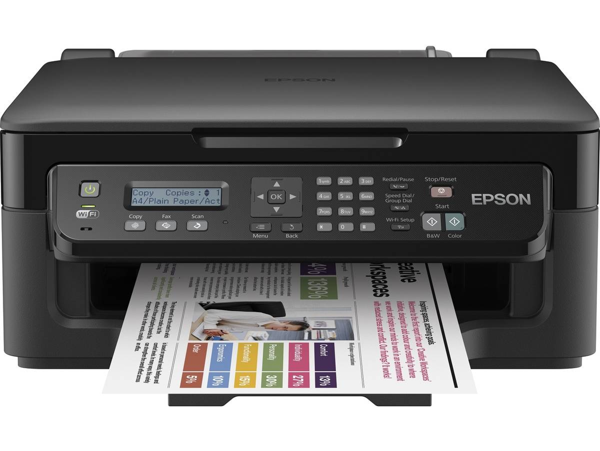 Impresora Multifunción EPSON Workforce WF-2510WF (Caja Abierta)
