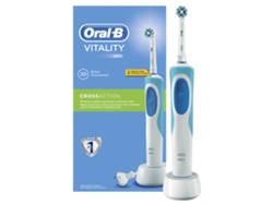 Cepillo de Dientes Eléctrico ORAL B Vitality CrossAction Azul (7.600 rpm)