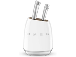 Bloque de Cuchillos SMEG Anni 50 KBSF02WH (6 Unidades - Blanco)