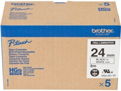 Pack cinta de etiquetas BROTHER HGE251V5