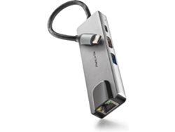 Hub NGS 4 en 1 Wonder Dock Supra (Gris)
