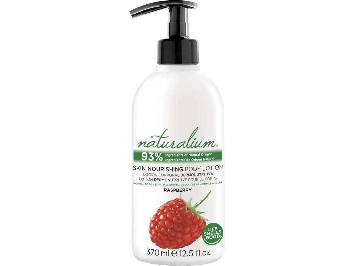 Loción Corporal NATURALIUM Frambuesa (370 ml)