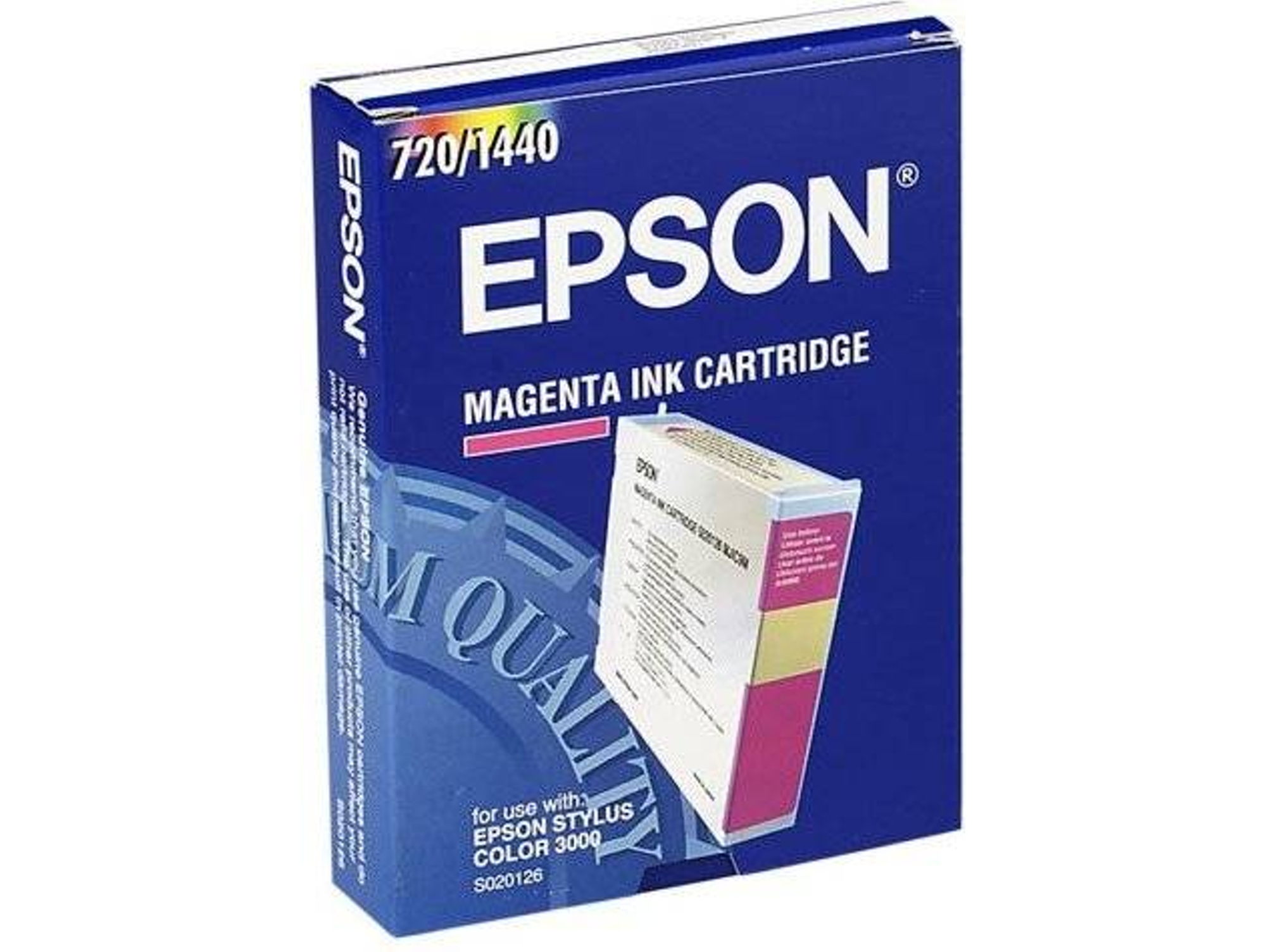 Cartucho de tinta original EPSON, S020126 110 ml, Magenta, C13S020126