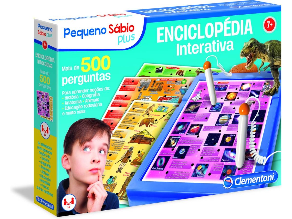 Juego Interactivo CLEMENTONI Enciclopedia (Edad Mínima: 7 años)