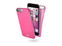 Carcasa iPhone 7 Plus, 8 Plus SBS ColorFeel Rosa
