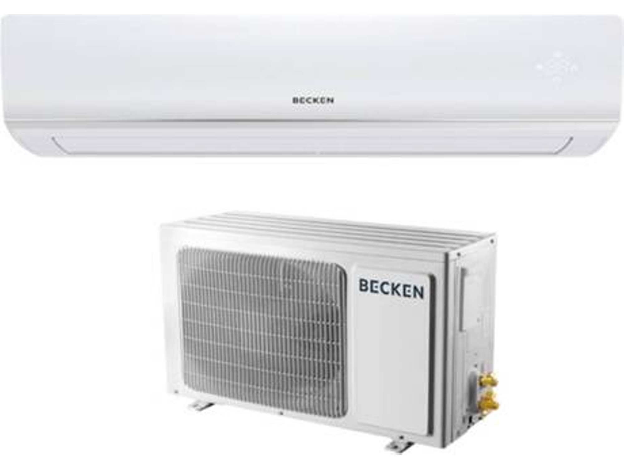 Aire Acondicionado BECKEN Bac2323 1x1 (Caja Abierta - 24 m² - 2237 Frig/h - Blanco)