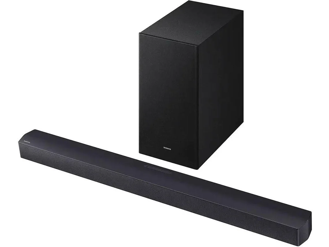 Soundbar SAMSUNG HW-B450F/ZF (2.1 Canales - Subwoofer Inalámbrico)
