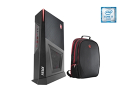 Desktop + Mochila Trident Gaming MSI Trident 3 7RB-073EU (Intel Core i7-7700 - NVIDIA GeForce GTX 1050 Ti - RAM: 8 GB - 1 TB HDD + 128 GB SSD)
