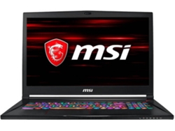 Portátil Gaming MSI GS73 Stealth 8RD-006XES (Intel Core i7-8750H - NVIDIA GeForce GTX 1050 Ti - RAM: 16 GB - 256 GB SSD + 1 TB HDD - 17.3'')