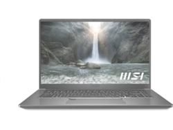 Portátil MSI Prestige 15 A11SCX-248XES (15.6'' - Intel Core i7-1185G7 - RAM: 16 GB - 1 TB SSD - NVIDIA GeForce GTX 1650 MAX Q)