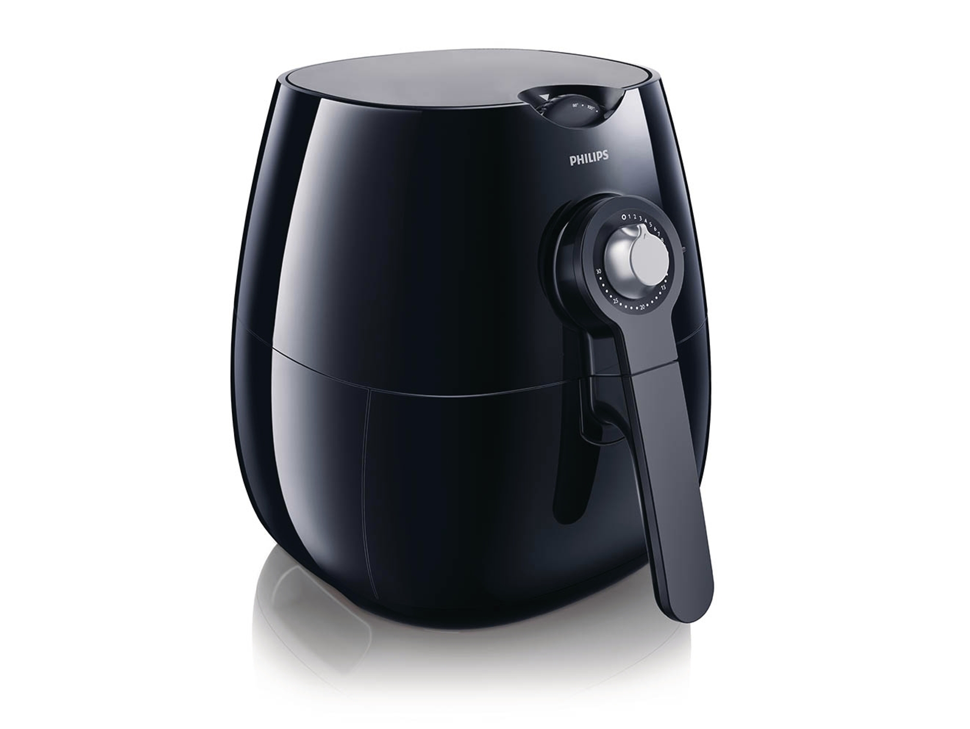 Freidora de Aceite PHILIPS HD9220/20 (0.8 kg - Negro)