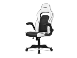 Silla Gaming NOX DR75 (Elevador a Gas Clase 4 - Negro y Blanco)