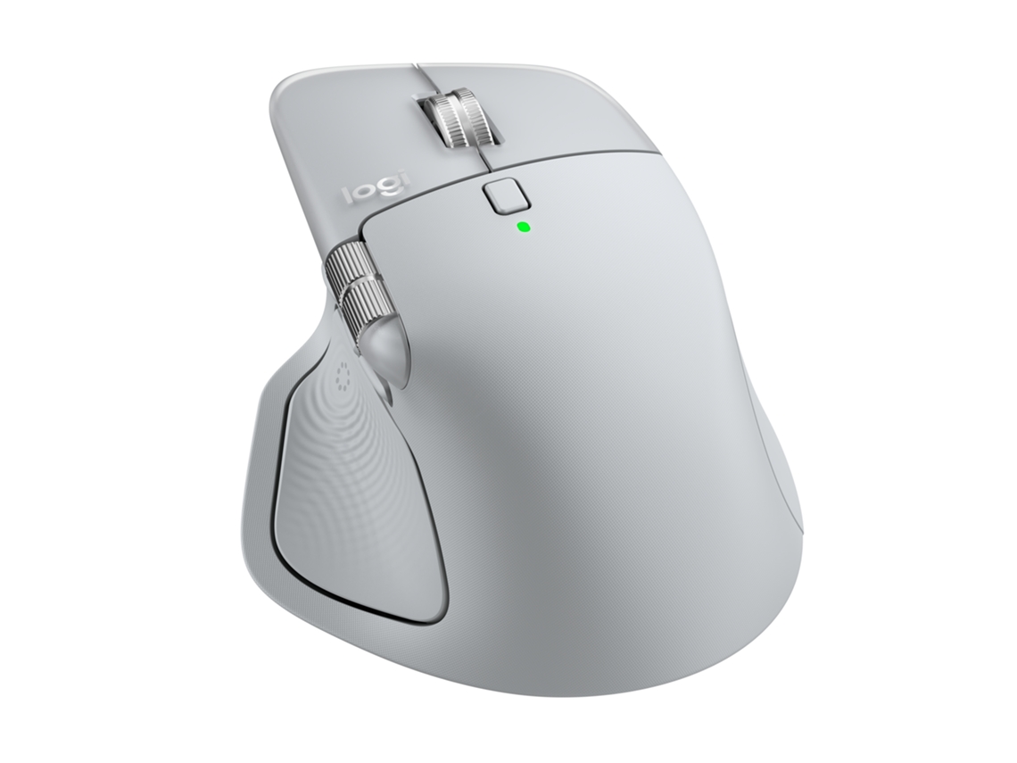 Ratón LOGITECH MX Master 4 (2.4GHZ - Bluetooth - Gris Claro