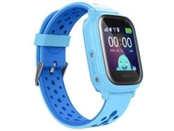 Reloj deportivo LEOTEC Kids Allo GPS Antipérdida (Bluetooth  - Resistente al agua - Azul)