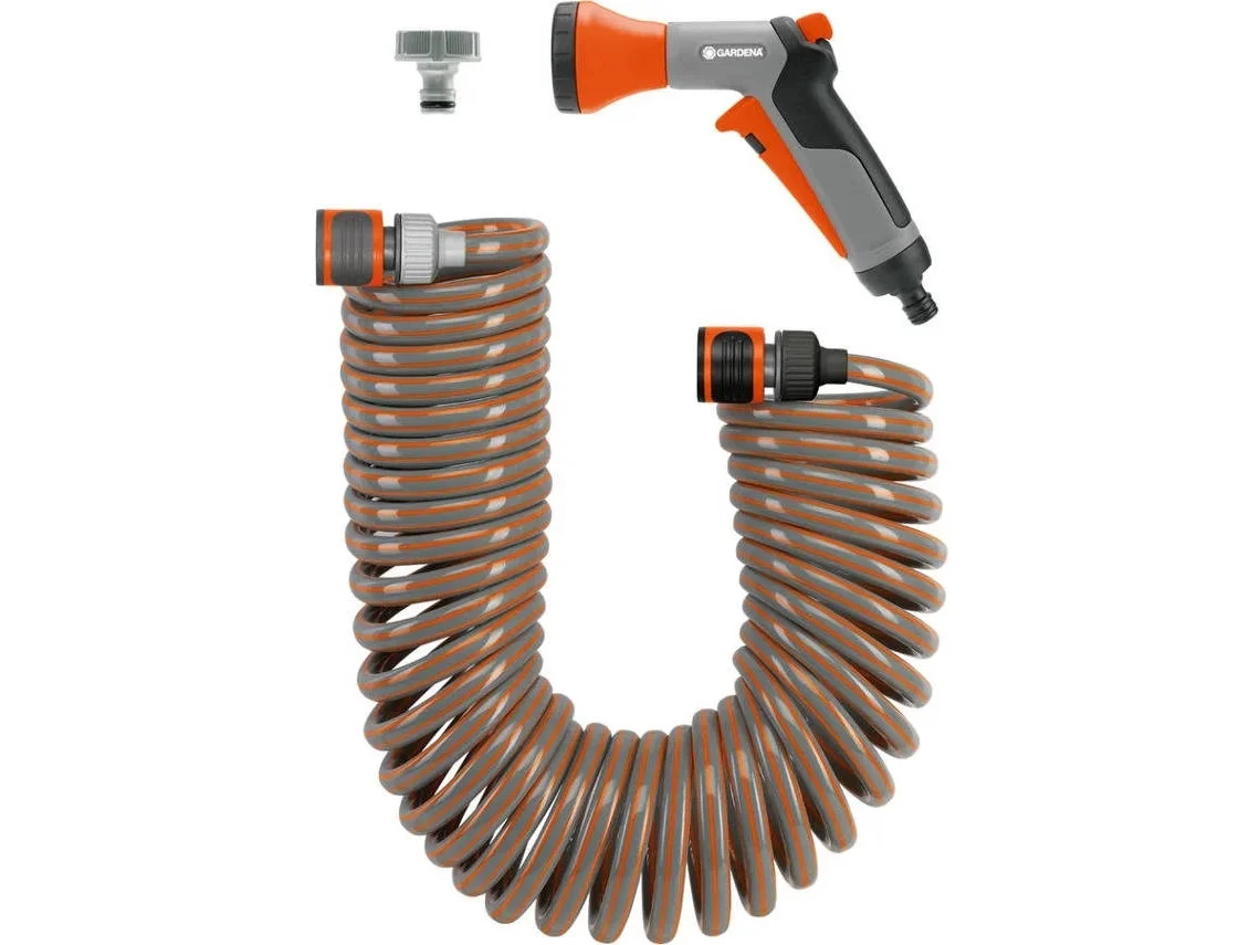 Manguera Flex GARDENA com Pistola Multichorro Classic (10m)